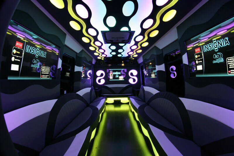 party buses with sound systems