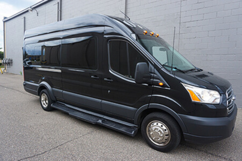 srpinter van for a group travel